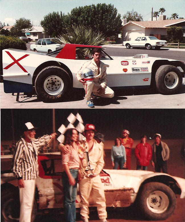 Racing pictures The X car